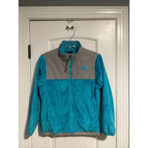 Other - The North Face Denali Fleece Girl Sz.L (14/16) Ladies Sz. Small Turquoise & Gray